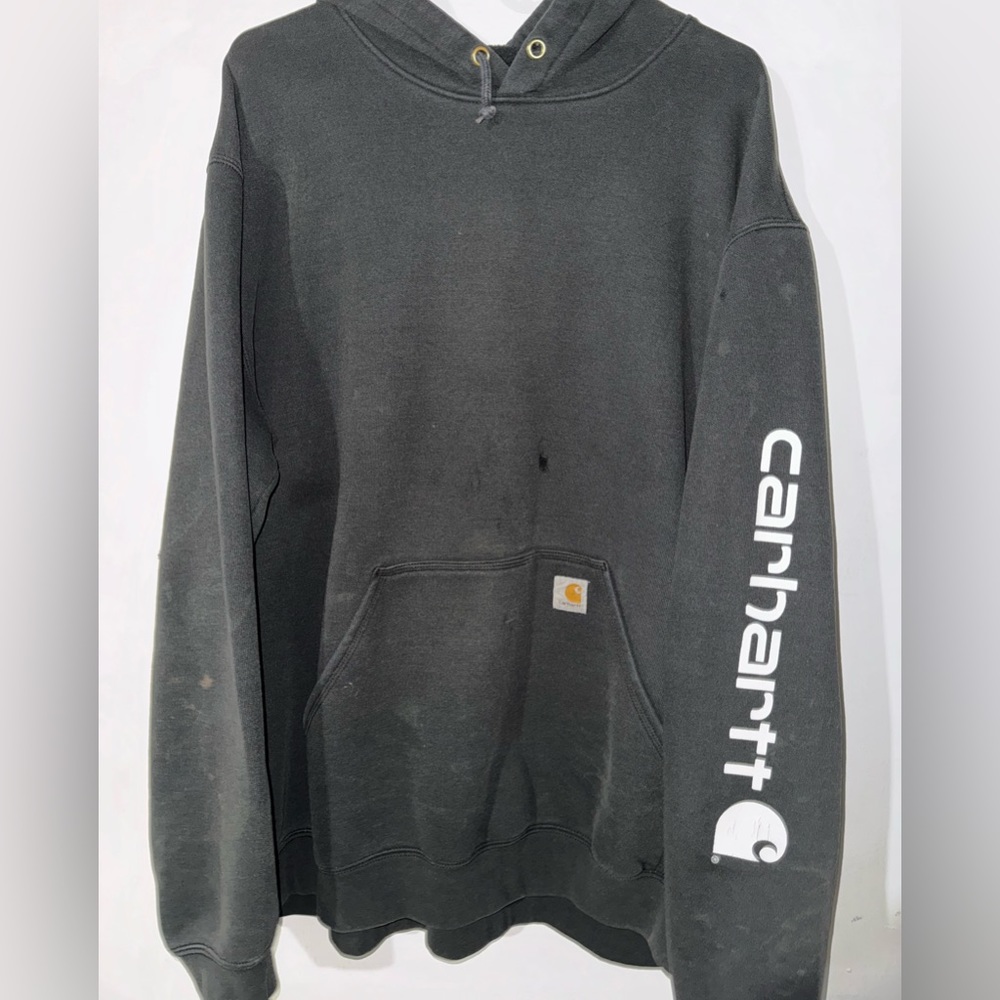 Black carhartt hoodie